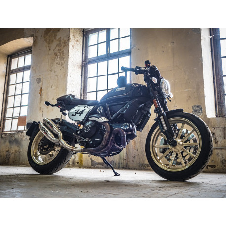 Exhaust GPR Deeptone Inox - Ducati Scrambler 803 (all) 2015-16