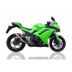 Ligne complète GPR Deeptone Inox - Kawasaki Ninja 300 R 2012-16