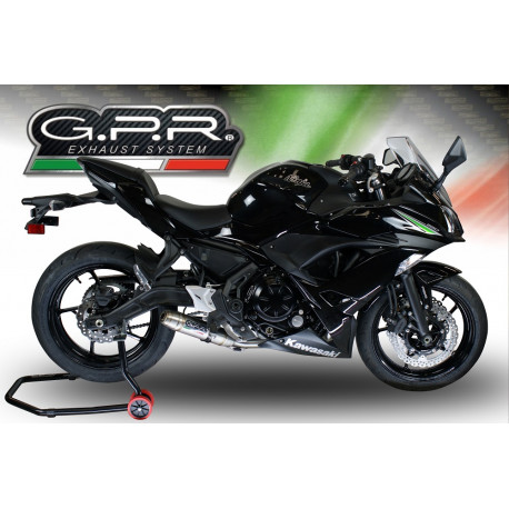 Ligne complète GPR Deeptone Inox - Kawasaki Ninja 650 2021-22