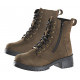 Bottines Moto Furygan Janis Lady D3O® - Marron