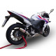 Auspuff GPR Deeptone Inox - Honda CBR 500 R 2013-15