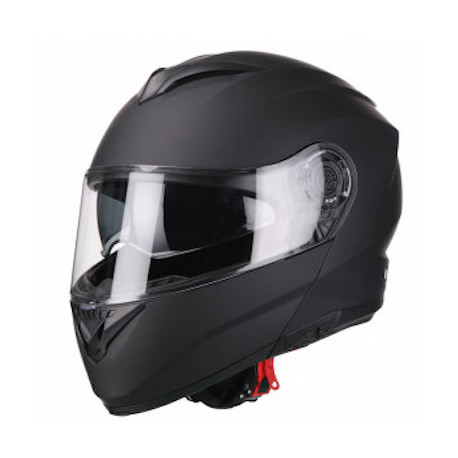 Casque Moto Vito Modulable Furio noir mat