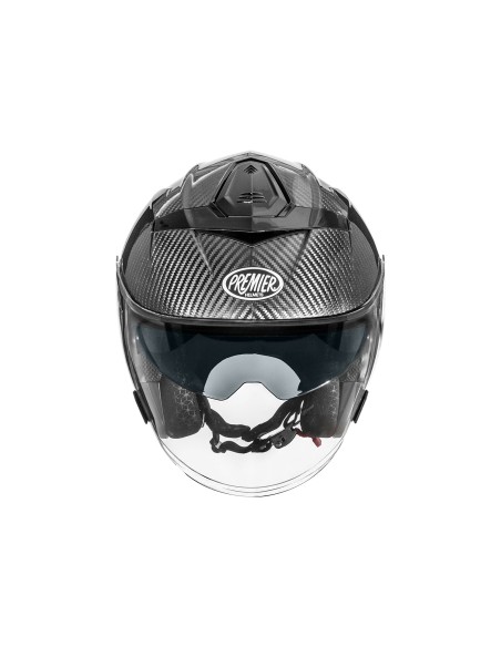 Casque Moto Jet Premier JT5 Carbon