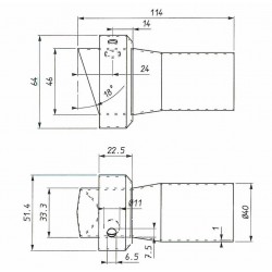 DB-Absorber - Spark Force Evo / Konix Evo d 40mm