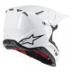 Alpinestars Supertech M10 Solid MX Cross Motorcycle Helmet Wihte