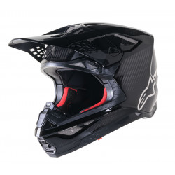 Alpinestars Supertech M10 Fame Cross Motorcycle Helmet Carbon