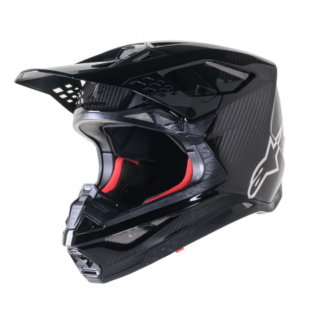 Casque Moto Cross Alpinestars Supertech M10 Fame Carbone