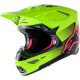 Casque Moto Cross Alpinestars Supertech M10 UNIT YL/BK