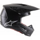 Alpinestars Supertech SM5 Solid Black Cross Motorcycle Helmet