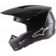 Alpinestars Supertech SM5 Solid Black Cross Motorcycle Helmet