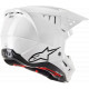 Casque Moto Cross Alpinestars Supertech SM5 Solid White