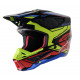 Casque Moto Cross Alpinestars Supertech SM5 ACT2 BK/Y/R