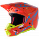 Alpinestars Supertech SM5 ACT2 OR/C/Y Cross Motorcycle Helmet