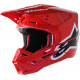 Alpinestars Supertech SM5 CORP RED Cross Motorcycle Helmet