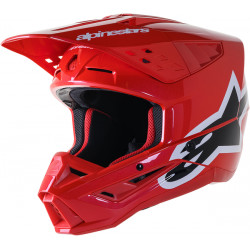 Alpinestars Supertech SM5 CORP RED Cross Motorcycle Helmet