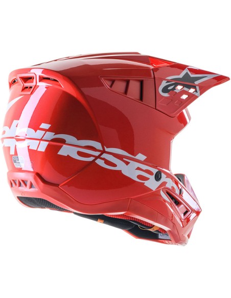 Alpinestars Supertech SM5 CORP RED Cross Motorcycle Helmet