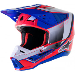 Alpinestars Supertech SM5 MSAIL PK/BL Cross Motorcycle Helmet