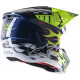 Alpinestars Supertech SM5 RASH NV/YL Cross Motorcycle Helmet