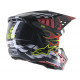 Casque Moto Cross Alpinestars Supertech SM5 RASH RED/G