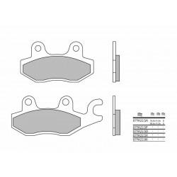 Plaquettes de frein Avant BREMBO 07YA22SA