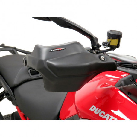 Powerbronze Hand Guards Matt Black - Ducati Multistrada V4 / V4S 2021/+