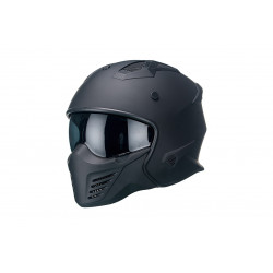 Motorcycle helmets Vito Jet Bruzano - Black