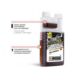 Ipone Samurai Racing Oil 2T Strawberry - 1L