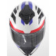 Vito integral Helmet Presto - white red and blue