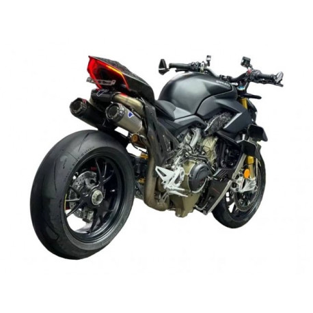 Ligne complète Termignoni Racing replica WSBK Full Titane - Ducati Streetfighter V4 / S / 2020 /+