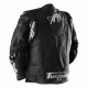 Furygan Veste Moto Cuir Raptor Evo 3 - Noir et blanc