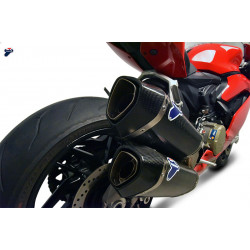 Aprilia RSV4 09-14 Tuono 11-16 100% Carbon Auspuff Hitzeschild.