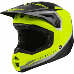 FLY RACING Kinetic Vision Motorcycle Helmet Fluo Yellow