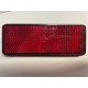 Reflector Motoparts rectangular red