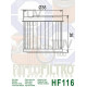 HIFLOFILTRO Oil filter HF116