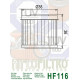 HIFLOFILTRO Oil filter HF166