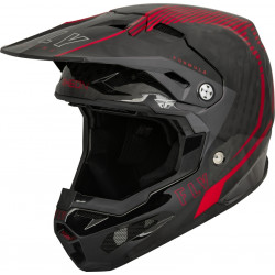 FLY RACING Formula Carbon Tracer - red/black Motorcycle Helmet