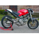 Auspuff Spark Rund untere Position - Ducati Monster 620 / 695 / 750 / 900ie / S4