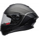 Motocycle Helmet Bell Race Star Flex DLX - Velocity Matte/Gloss Black