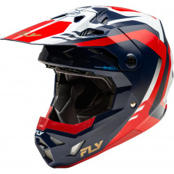 Casque Moto FLY RACING Formula CP Krypton - rouge/blanc/navy