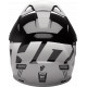 Casque Moto THOR Sector 2 Carve BK/WH - Blanc et noir