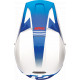 Casque Moto THOR Sector 2 Carve WH/BL - Blanc et bleu