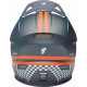 Casque Moto THOR Sector 2 Combat MN/OR - Mat orange, blanc, gris, bleu