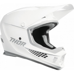 Motorradhelm Sector 2 Whiteout - Weiss