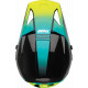 Casque Moto THOR Sector 2 Carve - Noir, vert, jaune