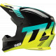 Casque Moto THOR Sector 2 Carve - Noir, vert, jaune