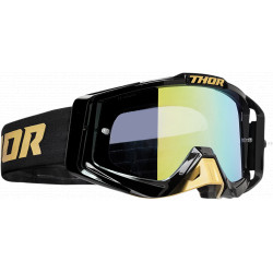 Motocross Goggles Thor Sniper Pro solid gold and black - Gold and black