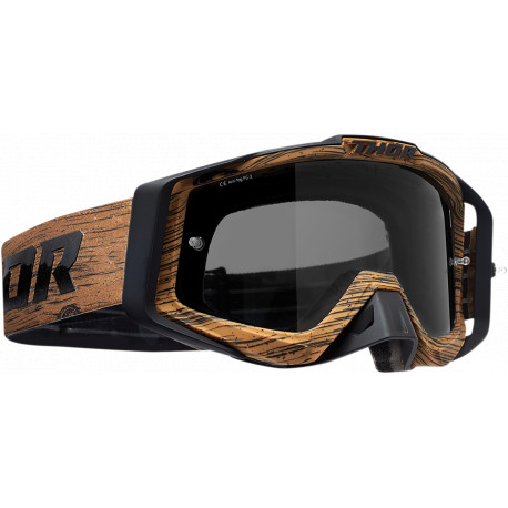 Masque MX Thor Sniper Pro Woody - Marron et noir