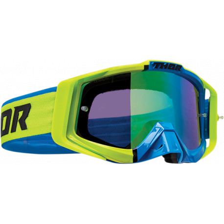 MX-Brille Thor Sniper Pro Divide - Blau und Gelb