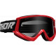 Motocross Goggles Thor Combat Sand Racer - Black and red