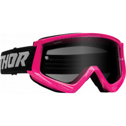 Motocross Goggles Thor Combat Sand Racer - Black and pink